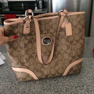 Coach purse- large.