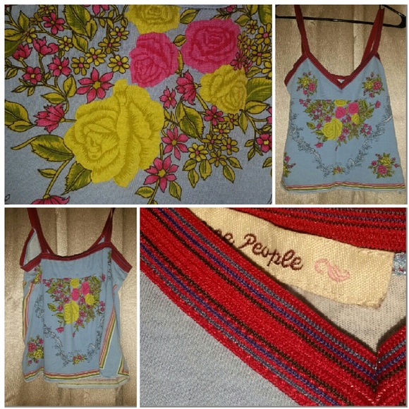 Free People 100% cotton tank