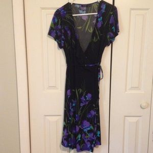 Beautiful black wrap dress