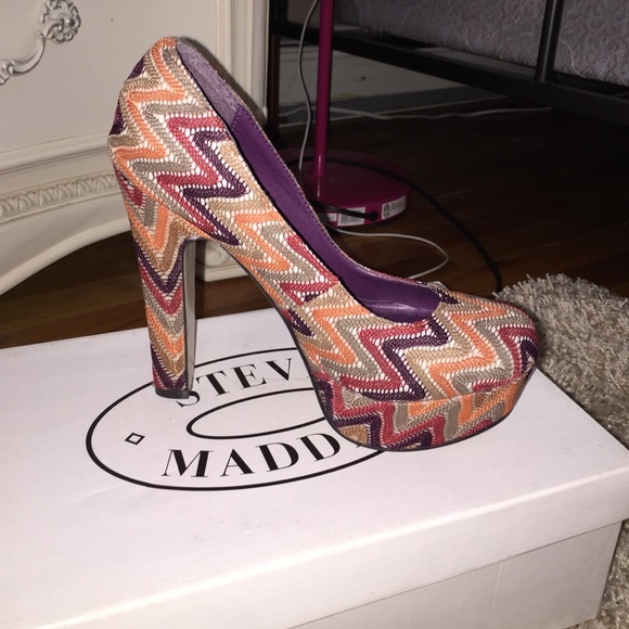 Beautiful, funky Madden Girl heels.