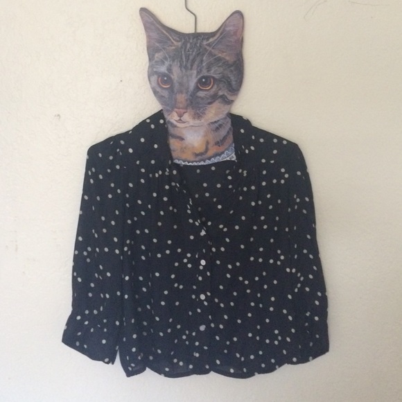Polkadot top