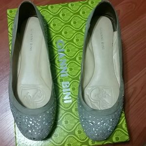 Gianni Bini nude sweety crystal flats