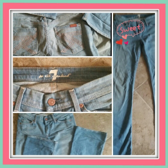 7 for all mankind jeans, size 26