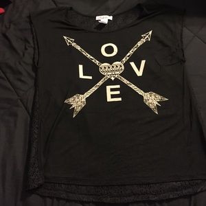 Black Love Top