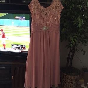 Pink Bridesmaid Dress