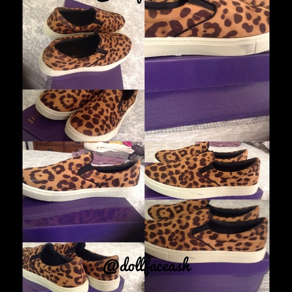 STEVE MADDEN - Leopard slip on Ecentric// Size 7.5