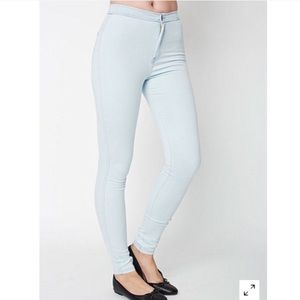 American Apparel Easy Jeans in Light Wash Indigo