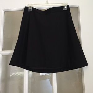 Size 6 Black A-Lined Express Skirt