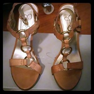 Jessica Simpson Beige Heels