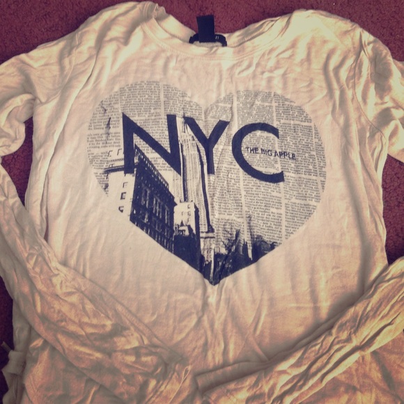 Long sleeve New York shirt