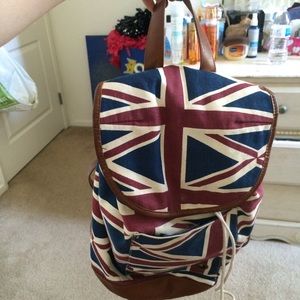 ❤️UNION JACK PATTERN BACKPACK💙