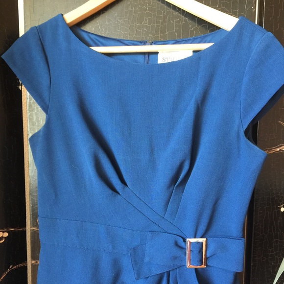 Blue dress