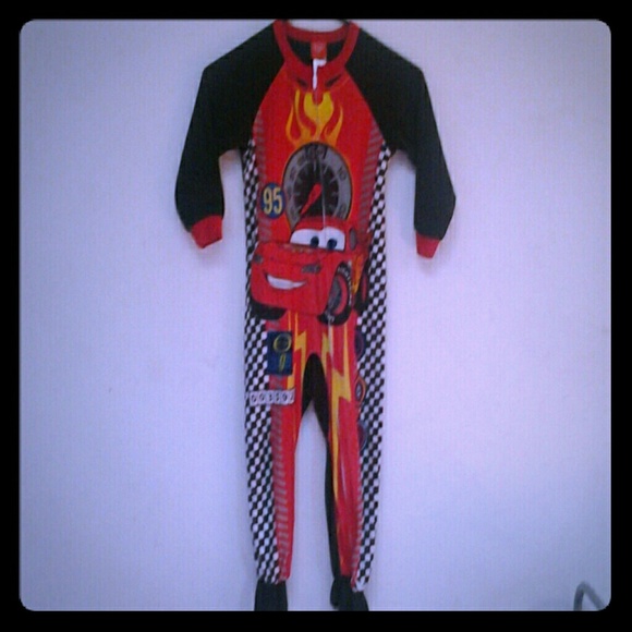 Disney pixar cars footed pajama