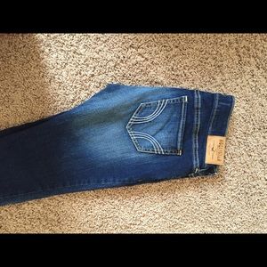 Skinny dark hollister jeans