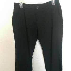 Solid Black Dress Pants
