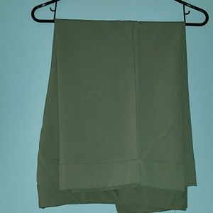 Khaki Pants 63% Polyester 32% Rayon 5% Spandex