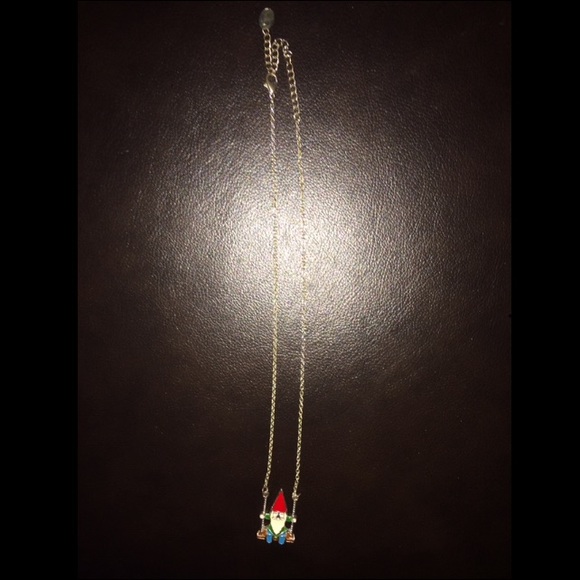 Gnome Swinging Necklace