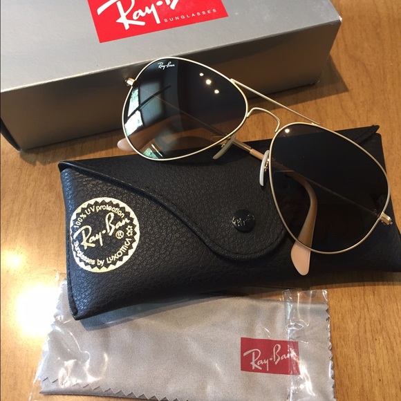 😎 RAY BAN Aviator Sunglasses