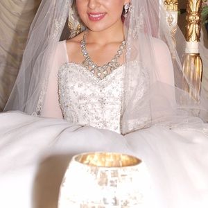 Wedding gown vintage Cinderella / princess design