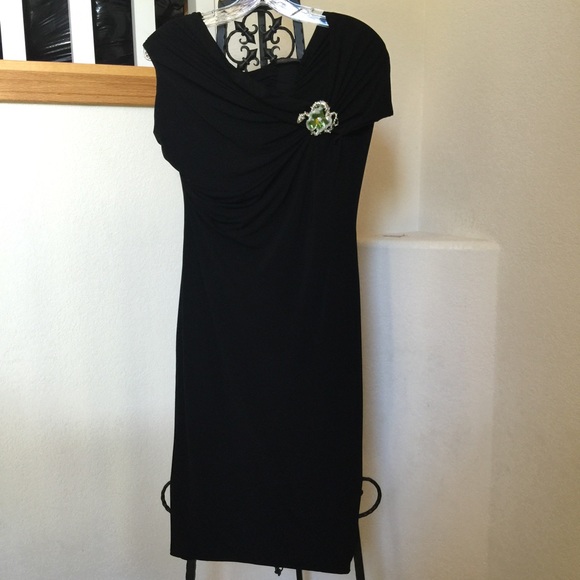 ROBERTO CAVALLI VTG BODY CONSCIOUS DESIGNER DRESS SZ 8 CAVALLI HOLOGRAM Like New - Picture 1 of 4