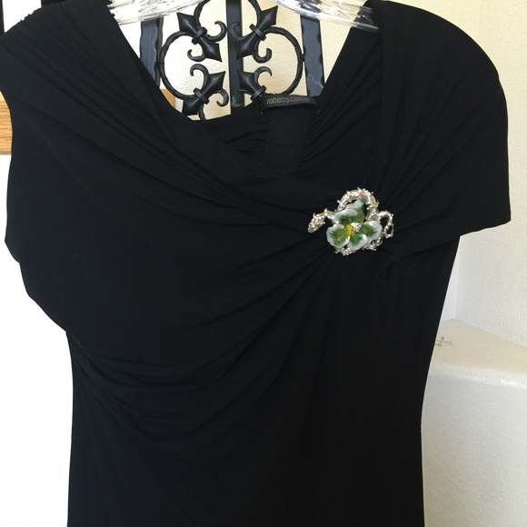 ROBERTO CAVALLI DESIGNER DRESS CAVALLI HOLOGRAM LABEL MADE IN ITALY LIKE NEW