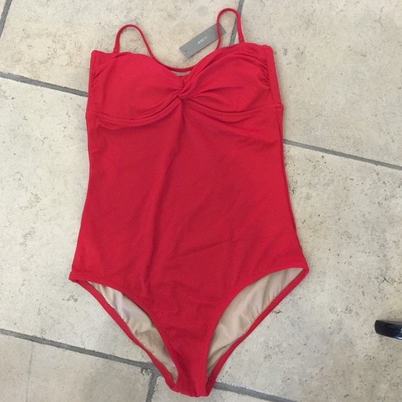 2 J.Crew Twist Bandeau Halter One - Picture 1 of 3