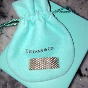Tiffany & Co sunset mesh ring