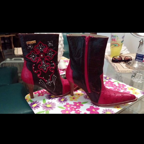 ostrich boots - Picture 1 of 3