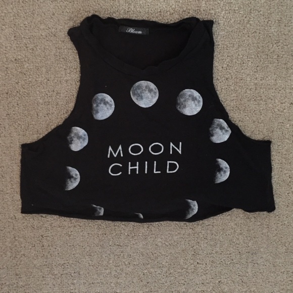 Black crop top