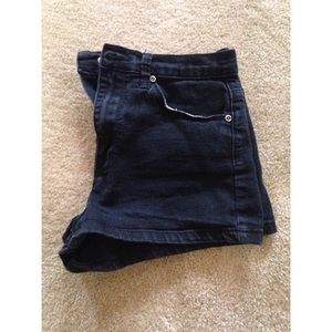 High waisted shorts
