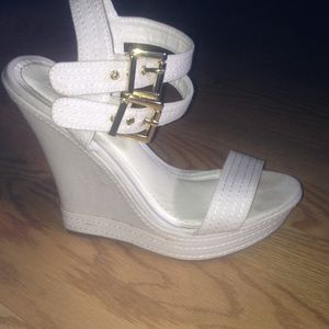 beautiful white heels