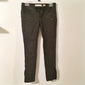 ANTHROPOLOGIE gray skinny jeans