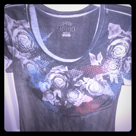 Mudd Top - Ed Hardy inspired