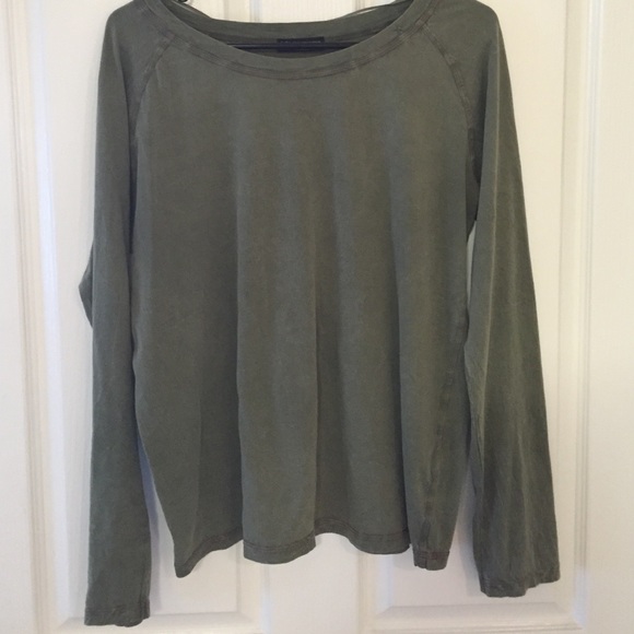 Zara Acid Washed Top - Picture 1 of 4