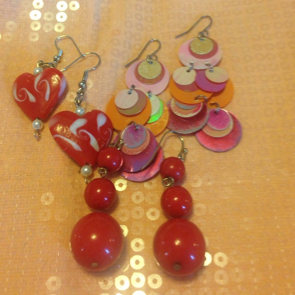 3 pair earring bundle