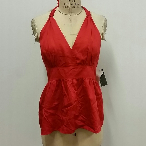 Kenneth  Cole  reaction halter in red.