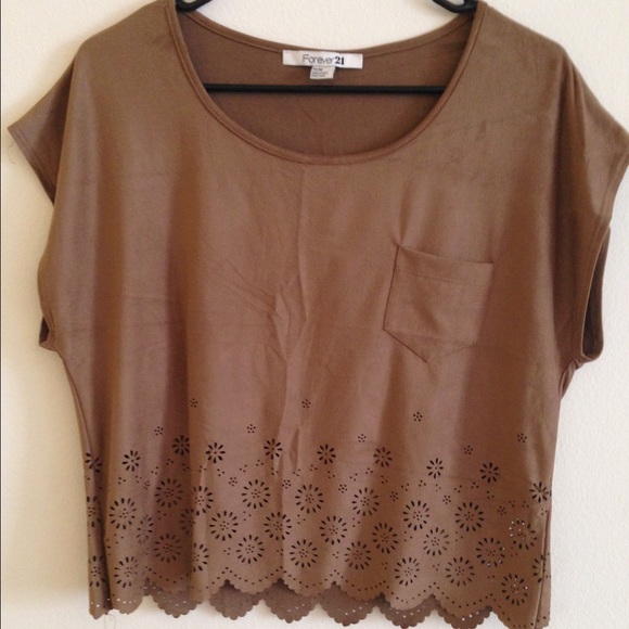 Hazel/brown blouse