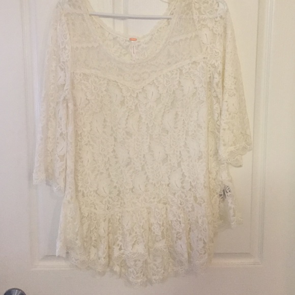 Free People Lace Top!!