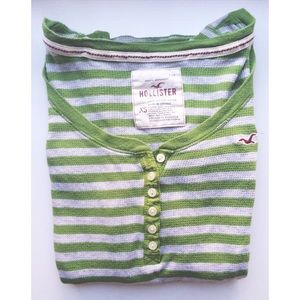 Stripped Long Sleeve Top