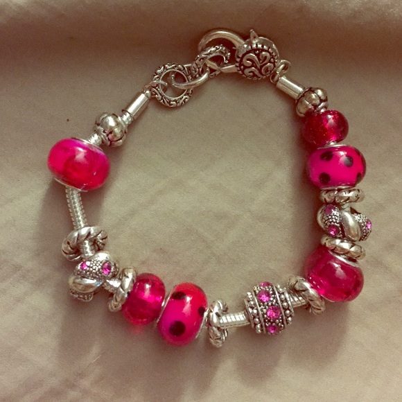 Pandora like charm bracelet