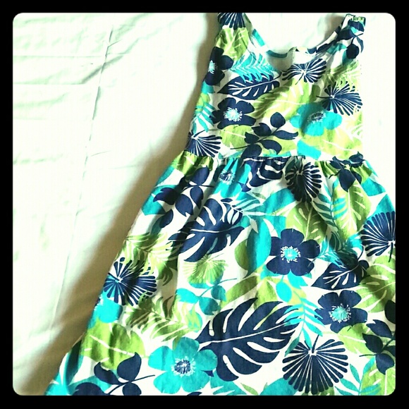 Summer floral dress