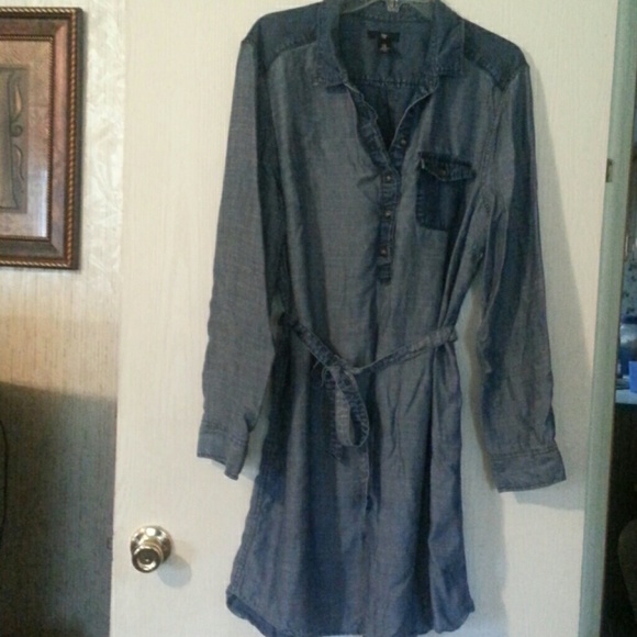 Denim dress