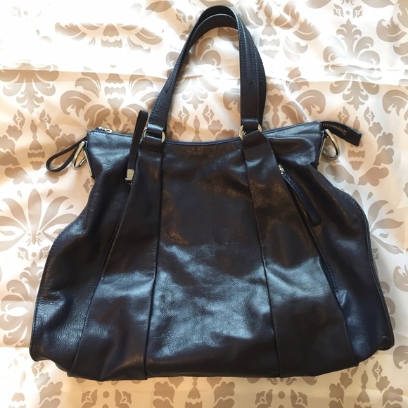 NWOT 7 For All Mankind Leather Shoulder Tote
