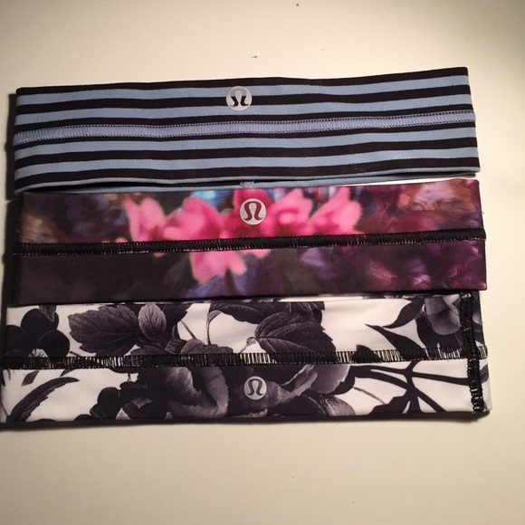 3 lulu headbands