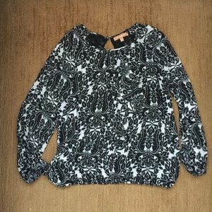 Ellen Tracy ruffled blouse