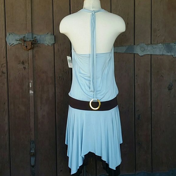 Guess Two-tone Drop-waist Dress - Picture 2 of 4