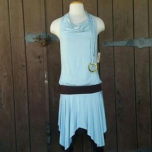 Guess Two-tone Drop-waist Dress