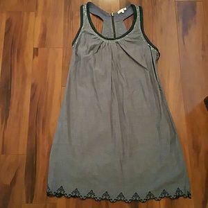 Denim color dress