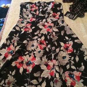 Express floral patterned dress