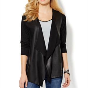 New York & Company Asymmetrical Cardigan
